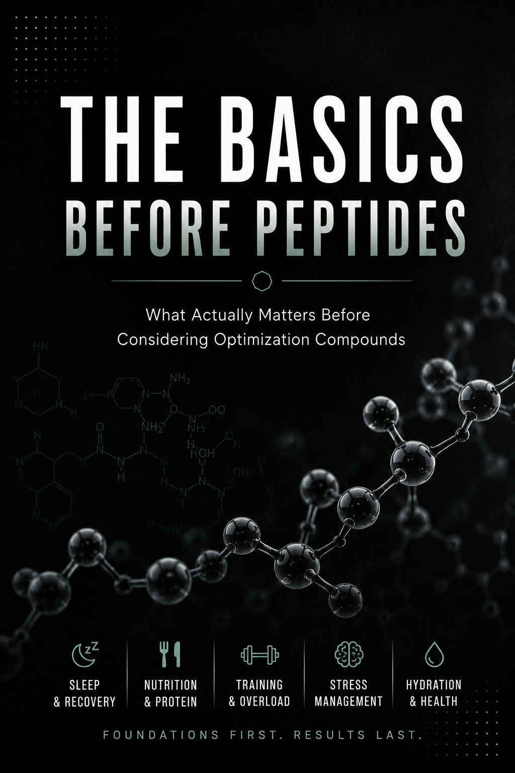 The Basics Before Peptides